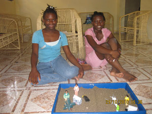 sandtray haiti